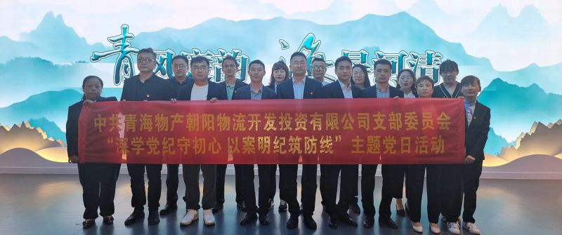 朝物開投公司黨支部召開&ldquo;深學(xué)黨紀(jì)守初心 以案明紀(jì)筑防線&rdquo;主題黨日活動(dòng)