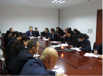 集團(tuán)黨委成員、紀(jì)委書記李志明來我司宣講黨的十九大精神